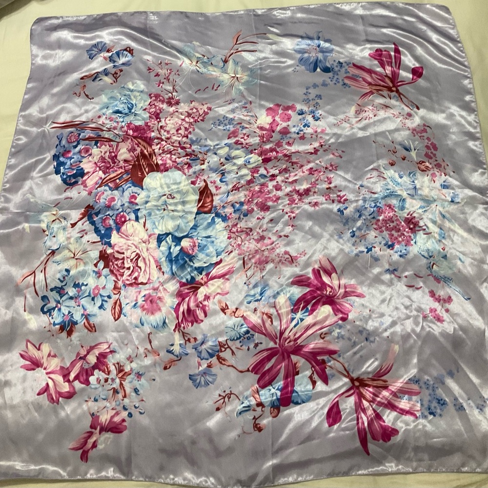 Floral polyester Scarf